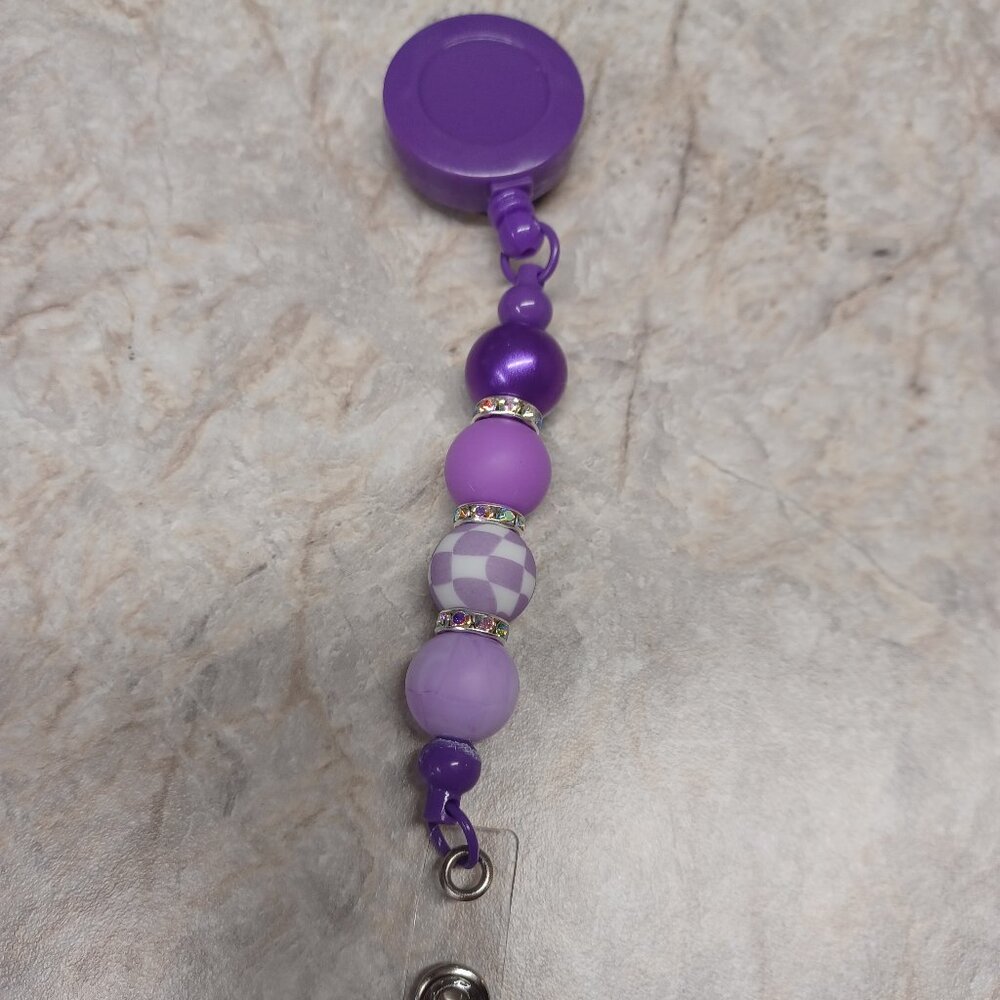 Purple Badge Reel